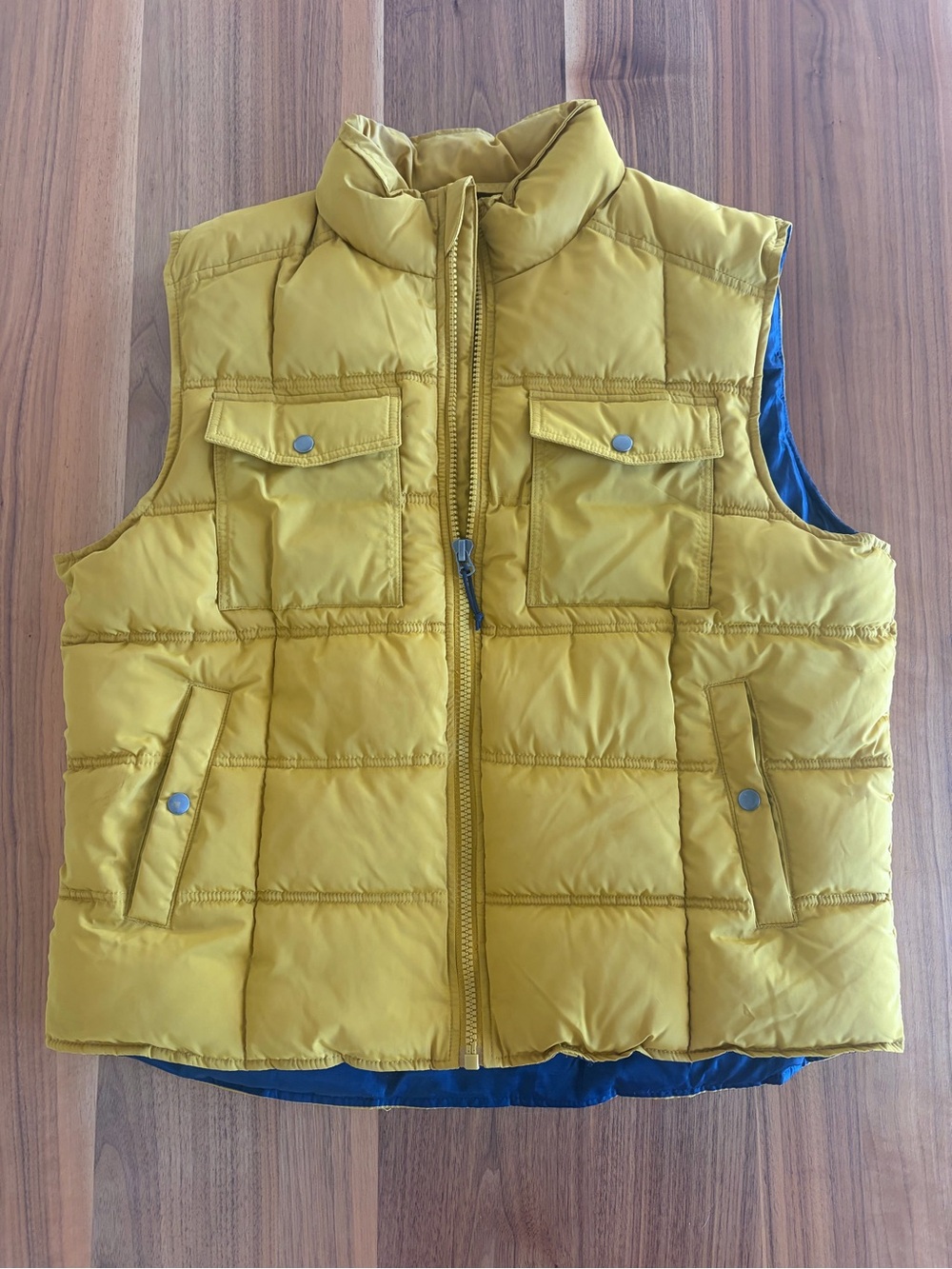 Men’s Goodfellow & Co Yellow Quilted Puffer Vest